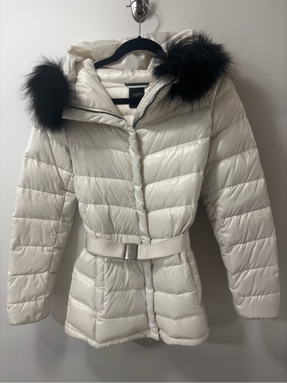 Weekend Max Mara Belted Down Puffer Coat – Size 38 / US 8